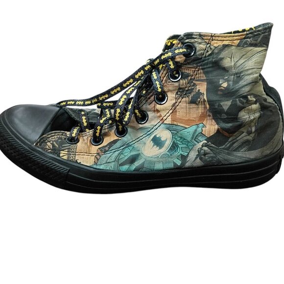 Converse Chuck Taylor Men’s DC Batman Comics Canvas Sneakers Size 6 US - Picture 7 of 11